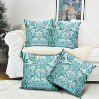 Aotearoa Iwi Ngati Paoa Pillow Cover Maori Wharenui House Tribal Pattern LT9 - Polynesian Pride
