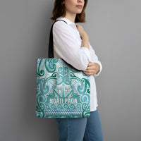 Aotearoa Iwi Ngati Paoa Tote Bag Maori Wharenui House Tribal Pattern LT9 - Polynesian Pride
