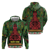 Aotearoa Iwi Ngati Hine Hoodie Maori Wharenui House Tribal Pattern LT9 - Polynesian Pride