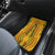 Africa Dashiki Car Mats African Tribal Art Mixed Polynesian Tattoo Gold Color Unique LT9 - Polynesian Pride