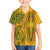 Africa Dashiki Hawaiian Shirt African Tribal Art Mixed Polynesian Tattoo Gold Color Unique LT9 - Polynesian Pride