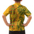 Africa Dashiki Hawaiian Shirt African Tribal Art Mixed Polynesian Tattoo Gold Color Unique LT9 - Polynesian Pride