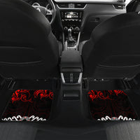 New Zealand Waitangi Day Personalised Car Mats Aotearoa Te Ra O Waitangi With Maori Tattoo LT9 - Polynesian Pride