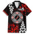 New Zealand Waitangi Day Personalised Hawaiian Shirt Aotearoa Te Ra O Waitangi With Maori Tattoo LT9 Red - Polynesian Pride