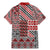 Aotearoa Kowhaiwhai Taniko Patchwork Motifs Family Matching Mermaid Dress and Hawaiian Shirt