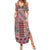 Aotearoa Kowhaiwhai Taniko Patchwork Motifs Family Matching Summer Maxi Dress and Hawaiian Shirt