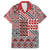 Aotearoa Kowhaiwhai Taniko Patchwork Motifs Family Matching Tank Maxi Dress and Hawaiian Shirt