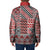 Aotearoa Kowhaiwhai Taniko Patchwork Motifs Padded Jacket - Polynesian Pride