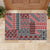 Aotearoa Kowhaiwhai Taniko Patchwork Motifs Rubber Doormat