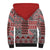 Aotearoa Kowhaiwhai Taniko Patchwork Motifs Sherpa Hoodie