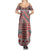 Aotearoa Kowhaiwhai Taniko Patchwork Motifs Summer Maxi Dress