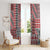 Aotearoa Kowhaiwhai Taniko Patchwork Motifs Window Curtain