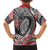 Aotearoa Maori Rugby Tribal Tattoo Family Matching Summer Maxi Dress and Hawaiian Shirt Kowhaiwhai Taniko Patchwork Motifs