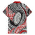 Aotearoa Maori Rugby Tribal Tattoo Family Matching Tank Maxi Dress and Hawaiian Shirt Kowhaiwhai Taniko Patchwork Motifs