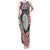 Aotearoa Maori Rugby Tribal Tattoo Family Matching Tank Maxi Dress and Hawaiian Shirt Kowhaiwhai Taniko Patchwork Motifs