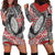 Aotearoa Maori Rugby Tribal Tattoo Hoodie Dress Kowhaiwhai Taniko Patchwork Motifs