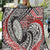 Aotearoa Maori Rugby Tribal Tattoo Quilt Kowhaiwhai Taniko Patchwork Motifs