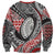 Aotearoa Maori Rugby Tribal Tattoo Sweatshirt Kowhaiwhai Taniko Patchwork Motifs