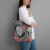 Aotearoa Maori Rugby Tribal Tattoo Tote Bag Kowhaiwhai Taniko Patchwork Motifs - Polynesian Pride