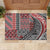 Aotearoa Maori Tribal Tattoo Rubber Doormat Kowhaiwhai Taniko Patchwork Motifs