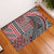 Aotearoa Maori Tribal Tattoo Rubber Doormat Kowhaiwhai Taniko Patchwork Motifs