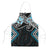 Blue Aotearoa Tukutuku Manawa Tapu Apron Ta Moko Toi Maori - Polynesian Pride