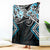 Blue Aotearoa Tukutuku Manawa Tapu Blanket Ta Moko Toi Maori