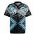 Blue Aotearoa Tukutuku Manawa Tapu Rugby Jersey Ta Moko Toi Maori