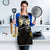 Gold Aotearoa Tukutuku Manawa Tapu Apron Ta Moko Toi Maori - Polynesian Pride