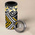 Gold Aotearoa Tukutuku Manawa Tapu 4 in 1 Can Cooler Tumbler Ta Moko Toi Maori