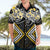 Gold Aotearoa Tukutuku Manawa Tapu Hawaiian Shirt Ta Moko Toi Maori