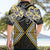 Gold Aotearoa Tukutuku Manawa Tapu Hawaiian Shirt Ta Moko Toi Maori