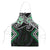 Green Aotearoa Tukutuku Manawa Tapu Apron Ta Moko Toi Maori - Polynesian Pride