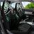 Green Aotearoa Tukutuku Manawa Tapu Car Seat Cover Ta Moko Toi Maori