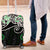 Green Aotearoa Tukutuku Manawa Tapu Luggage Cover Ta Moko Toi Maori