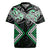 Green Aotearoa Tukutuku Manawa Tapu Rugby Jersey Ta Moko Toi Maori