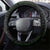 Green Aotearoa Tukutuku Manawa Tapu Steering Wheel Cover Ta Moko Toi Maori