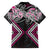 Pink Aotearoa Tukutuku Manawa Tapu Hawaiian Shirt Ta Moko Toi Maori