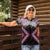 Pink Aotearoa Tukutuku Manawa Tapu Women Polo Shirt Ta Moko Toi Maori