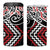 Red Aotearoa Tukutuku Manawa Tapu 4 in 1 Can Cooler Tumbler Ta Moko Toi Maori