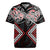 Red Aotearoa Tukutuku Manawa Tapu Rugby Jersey Ta Moko Toi Maori