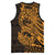 Gold Couple Dolphins Maori Polynesian Style Basketball Jersey - Polynesian Pride