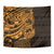 Gold Couple Dolphins Maori Polynesian Style Tapestry