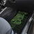 Green Couple Dolphins Maori Polynesian Style Car Mats