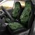 Green Couple Dolphins Maori Polynesian Style Car Seat Cover