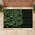 Green Couple Dolphins Maori Polynesian Style Rubber Doormat