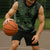 Green Couple Dolphins Maori Polynesian Style Sleeveless Hoodie - Polynesian Pride