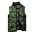 Green Couple Dolphins Maori Polynesian Style Sleeveless Puffer Jacket - Polynesian Pride