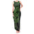 Green Couple Dolphins Maori Polynesian Style Tank Maxi Dress