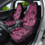 Pink Couple Dolphins Maori Polynesian Style Car Seat Cover